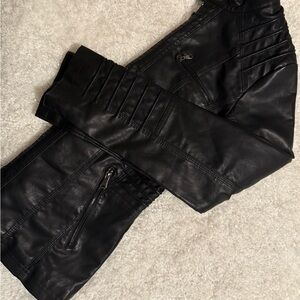 Women's Black Leather Jacket